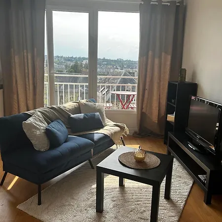 Bellevue - 35 M2 - Parking - 10 Min Centre-ville Apartamento Saint-Lô